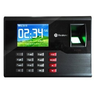 全新原裝真地A-C120指紋考勤機 高效辦公打卡系統(tǒng)解決方案